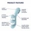 Вібратор Satisfyer Tri Ball 2 (SO7784) 6