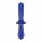 Стеклянный дилдо Satisfyer Double Crystal (light blue) (SO8787) 0