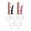 Насадка для страпону Strap-On-Me Dildo Plug Beads Framboise Metallic S (SO8983) 2