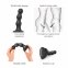Насадка для страпону Strap-On-Me Dildo Plug Balls Black L (SO8994) 1
