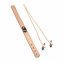 Нашийник із затискачами для сосків Liebe Seele Rose Gold Memory Collar with Nipple Clamps (SO9495) 0
