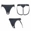 Трусики для страпона Strap-On-Me HARNAIS LINGERIE UNIQUE - One Size - GREY (SO9613) 0