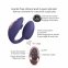 Виброяйцо с вакуумной клиторальной стимуляцией Love To Love Wonderlover MIDNIGHT INDIGO (SO9617) 1