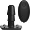 Страпон с вибрирующим адаптером G-Spot Vibrating Pleasure Set с дистанционным пультом, черный (DJ15604) 3