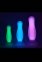 Анальна пробка, що світиться Dream Toys RADIANT SOFT SILICONE GLOW IN THE DARK PLUG MEDIUM PURPLE (DT22044) 0