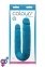 Подвійний фаллоімітатор COLOURS DP PLEASURES BLUE (T280769) 0