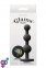 Анальна пробка з кристалом GLAMS RIPPLE RAINBOW GEM BLACK (T280778) 0