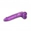 Вібратор ребристий Chisa Luv Pleaser, Purple, 20х3,5 см 1