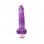 Вібратор ребристий Chisa Luv Pleaser, Purple, 20х3,5 см 0