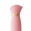 Вібратор з ротацією і вакуумної стимуляцією ZALO ROSE RABBIT PINK (ZL30141) 1