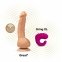 Вибратор реалистичный на присоске Greal Mini Gvibe, телесный, 18 х 3 см (FT10639) 0