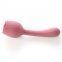 Вибратор в форме тюльпана с вакуумной стимуляцикй Sweet Em Velvet Lure, розовый (89660) 2