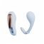 Вібратор у трусики з пультом керування Qingnan No.6 Wireless Control Beige, блакитний (Q96619) 0