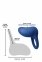 Віброкільце NS Novelties INYA REGAL BLUE (T280918) 2