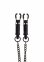 Зажимы на соски Heavy Duty Adjustable Clamps чёрные 52 см TABOOM (TB17282) 3
