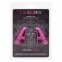Зажимы на соски с вибрацией California Exotic Novelties, розовые, 7 см (CE12921-2) 1