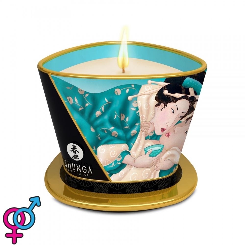 Массажная свеча Shunga MASSAGE CANDLE - Island Blossoms, 170 мл (SO3343) Массажная свеча Shunga MASSAGE CANDLE - Island Blossoms, 170 мл (SO3343)