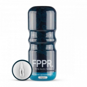 Мастурбатор в колбе FPPR. Vagina Masturbator, White Color (810220)