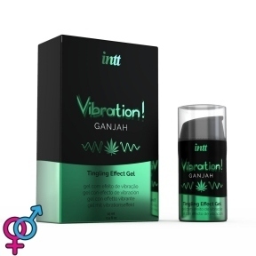 Жидкий вибратор Intt Vibration Ganjah, 15 мл, (SO3347)