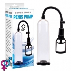 Помпа з эрекционным кільцем Chisa Peins Pump Black (CH309037)
