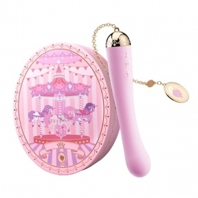 Вибратор для точки G с подключением к телефону ZALO Momoko Berry Violet (ZL00604)