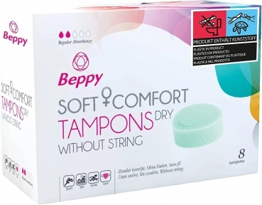 Безнітієві тампони Beppy Soft + Comfort Tampons Dry (BS00089)