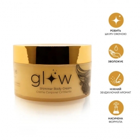 Шимер для тіла з ароматом-афродизіаком КРЕМ Glow, 250 мл Orgie (OR17243)