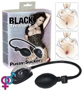 Вакуумная помпа - Black Vagina Sucker