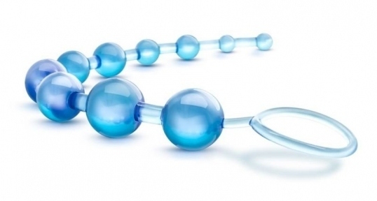 Анальний ланцюжок B YOURS BASIC BEADS BLUE (T330754)