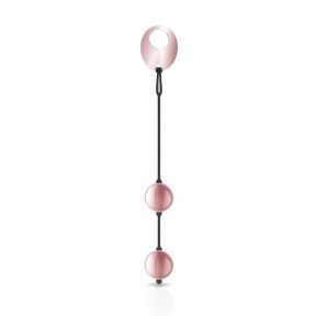 Металлические вагинальные шарики Rosy Gold - Nouveau Kegel Balls, вес 376гр, диаметр 2,8см (SO4594)
