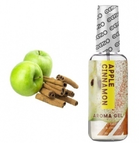Съедобный гель-лубрикант EGZO AROMA GEL - Apple Cinnamon, 50 мл (461188)