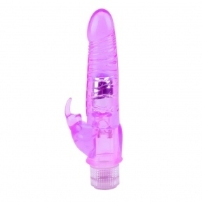 Вибратор Chisa Novelties Jelly Glitters Dual Teaser Purple (CH55539)