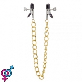 Зажимы на соски Nipple play Gold Cnain (810346)