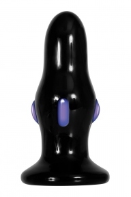 Анальная пробка стеклянная с вибрацией A&E REAR ROCKER VIBRATING GLASS ANAL PLUG (T840676)