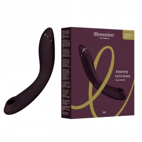 Вибратор для точки G c вакуумной стимуляцией Womanizer OG Aubergine (W44123)
