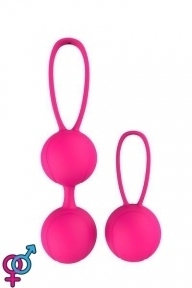 Вагинальные шарики PLEASURE BALLS & EGGS DUO BALL SET (DT21369)