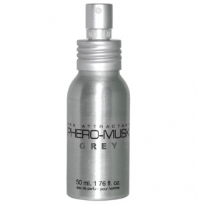 Духи с феромонами мужские Aurora PHERO-MUSK GREY, 50 мл (A41141)