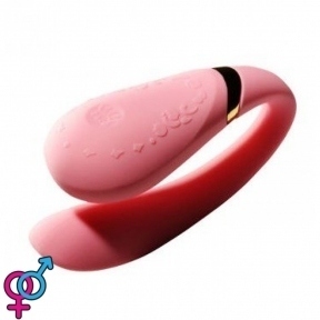 Вибромассажер с функцией управления со смартфона ZALO Fanfan, Rogue Pink (ZL00306)