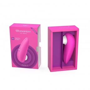 Вакуумний кліторальний стимулятор Womanizer Starlet 3 Pink (SO8743)
