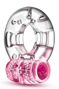 Ерекційне віброкільце PLAY WITH ME AROUSER VIBRATING C-RING PINK (T331766)