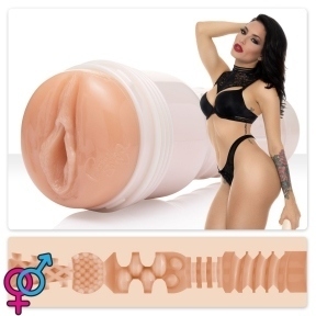 Мастурбатор Fleshlight Girls: Kissa Sins - Insatiable, зі зліпка вагіни, дуже ніжний (F11574)