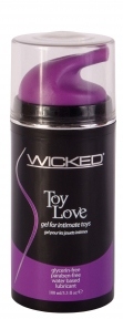 Лубрикант на водной основе без глицерина WICKED TOY LOVE GLYCERIN-FREE LUBE, 100 мл (T251342)