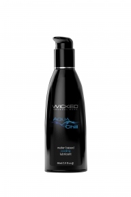 Лубрикант охлаждающий на водной основе WICKED AQUA CHILL, 60 мл (T251635)