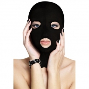 Маска с отверстиями для рта и глаз OUCH Subversion Mask - Black (OU034BLK)