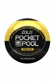 МАСТУРБАТОР ZOLO POCKET POOL SUSIE CUE (T670015)