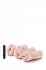 Набор мастурбаторов с вибрацией Blush M FOR MEN 3PACK VIBRATING SLEEVE KIT (T331534)