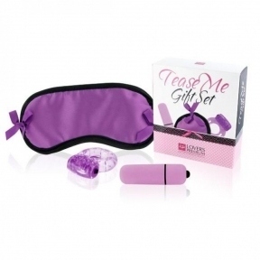 Набір секс іграшок LOVERS PREMIUM Tease Me Gift Set Purple (L270899)