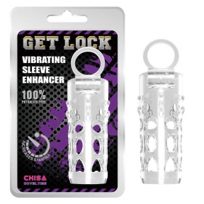 Насадка на член Chisa Vibrating Sleeve Enhancer Clear (CH13062)