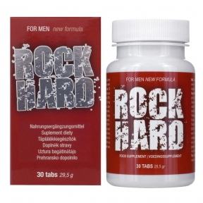 Харчова добавка для потенції Rock Hard, 30 капсул (2-00114)