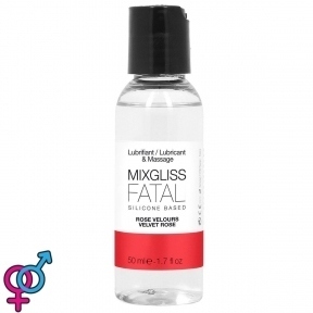 Лубрикант на силиконовой основе MixGliss FATAL - VALVET ROSE, 50 мл